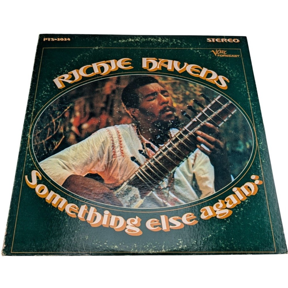 Richie Havens Somethin' Else Again LP 1967 US Verve FTS 3034 MGM Press EX/VG